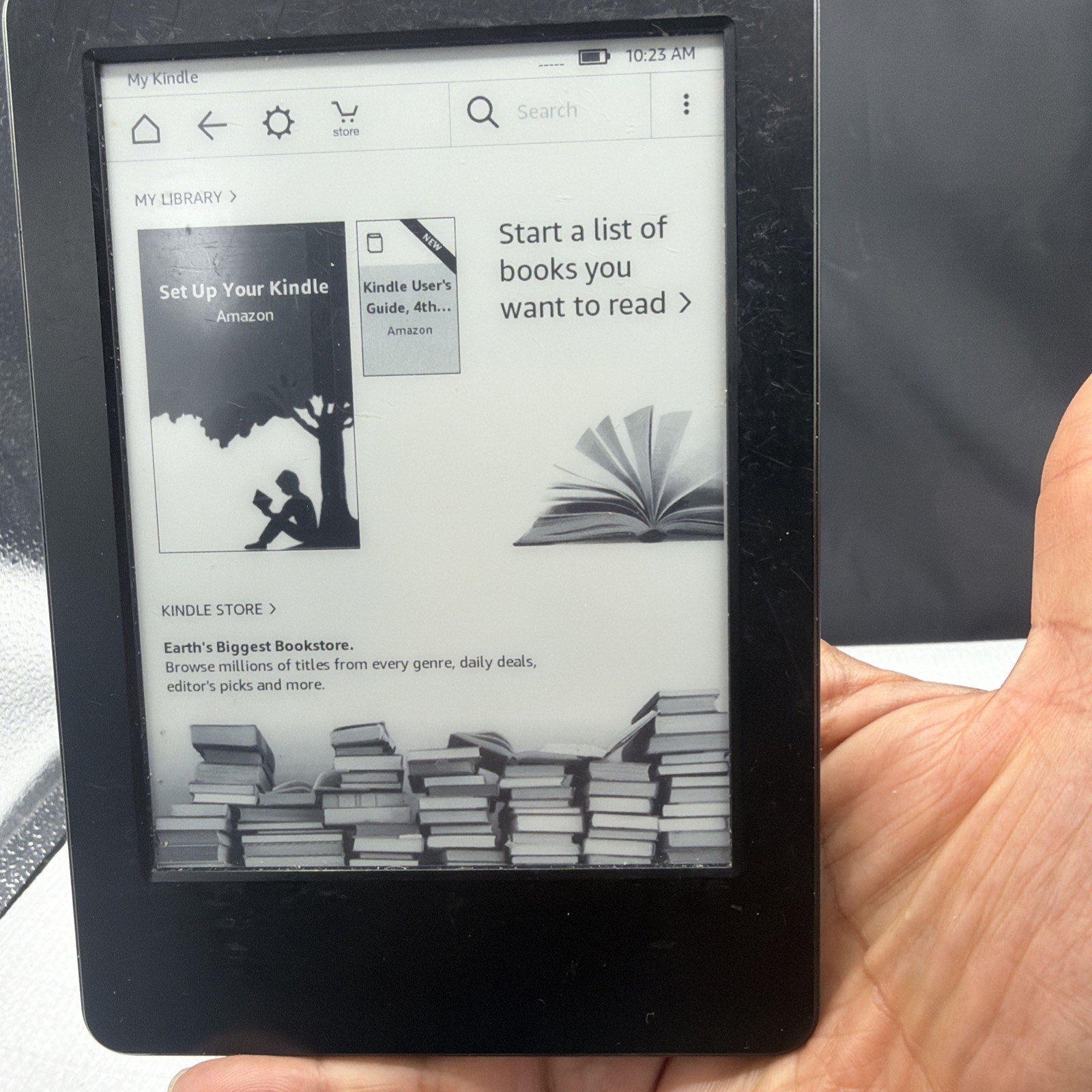 Lot of 3 Amazon Kindles D01200, WP63GW, EY21 ebook Readers ONLY! NO ACCESSORIES!