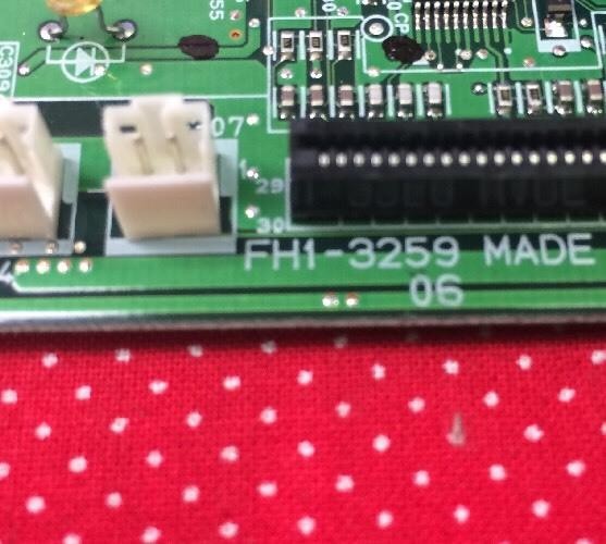 CANON CIRCUIT BOARD FG6-8822 FH1-3259 20507303
