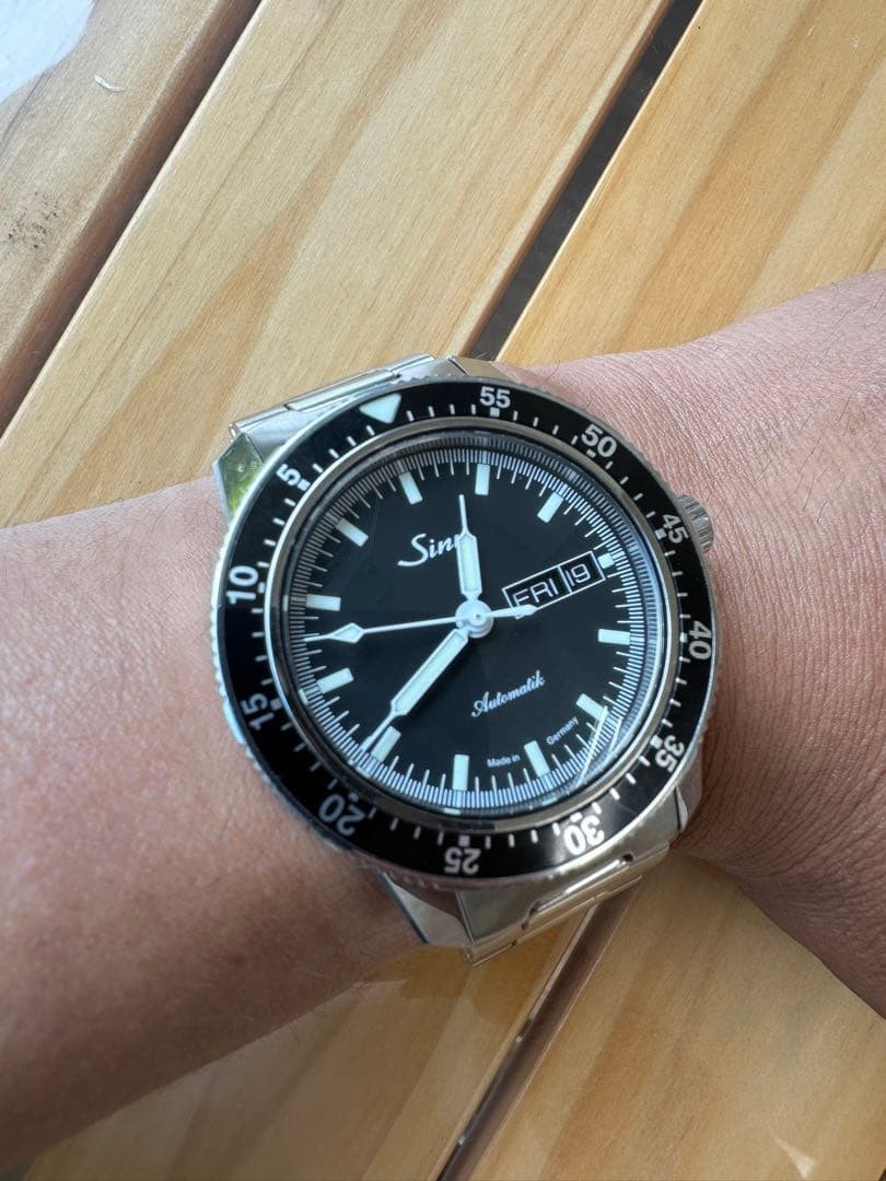Sinn Watch 104.ST.SA Black Dial 41mm Stainless Steel Men’s w/Box, Warranty