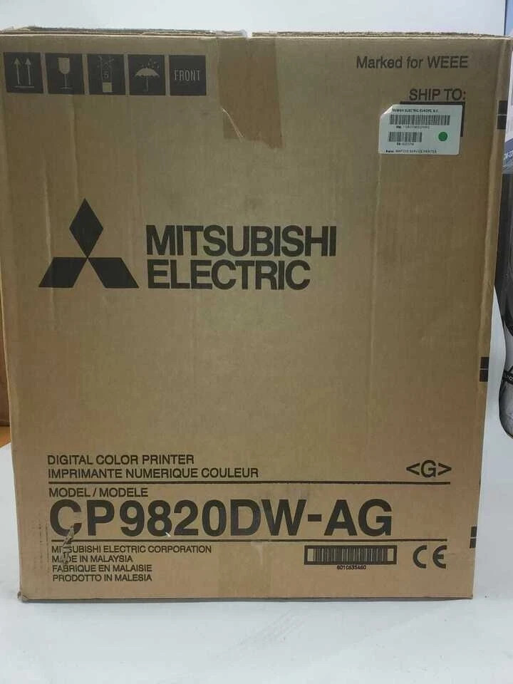 Mitsubishi CP9820DW-AG Digital Color Photo Printer High Quality Output