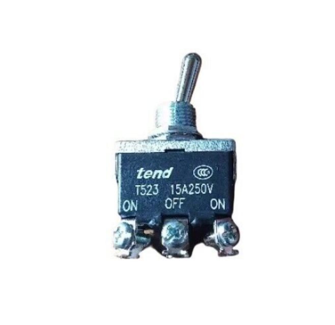 1Pcs New toggle switch T523B six pin self-locking 15A
