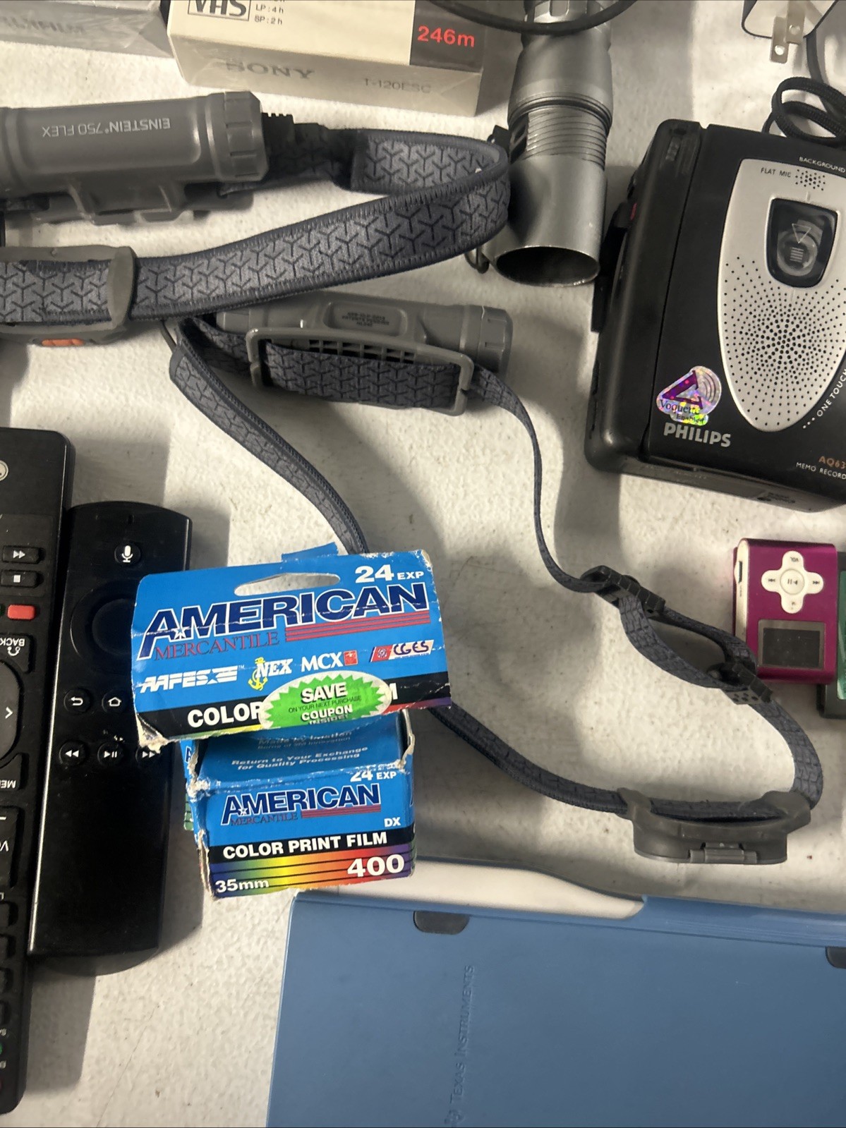 Junk Drawer Small Electronics Mixed Lot Nintendo, Nebo + More READ