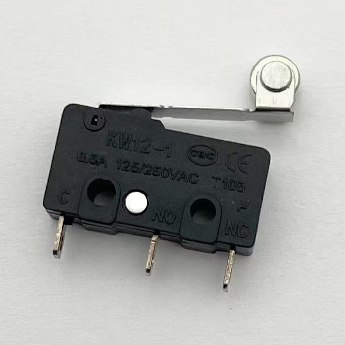 10PCS BH qiaoh Qiaoheng small micro switch jog KW12-1 0.5A 125 250VAC pulley