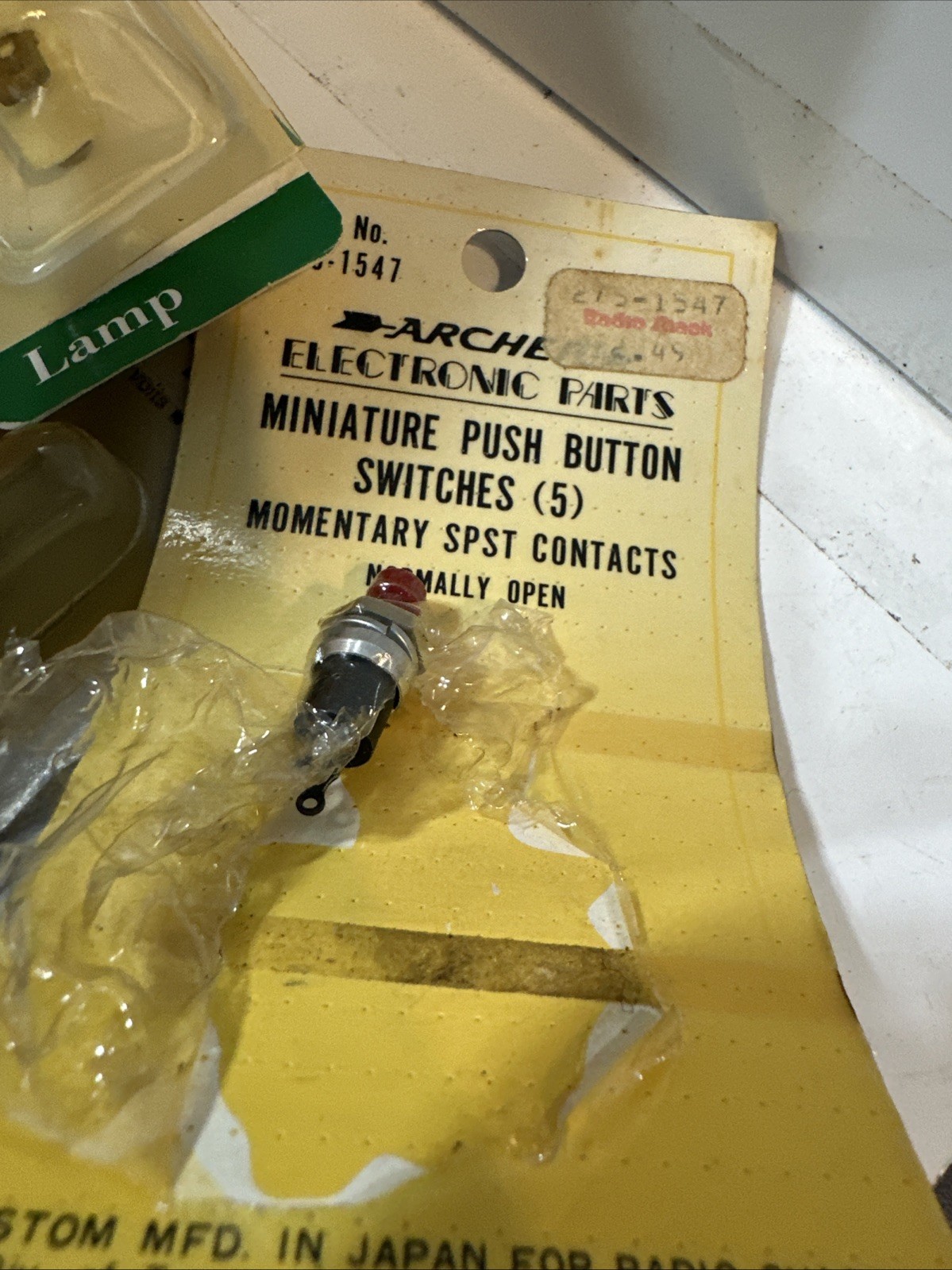 Lot of Vintage ARCHER Radio Shack Electronic Computer Parts – New