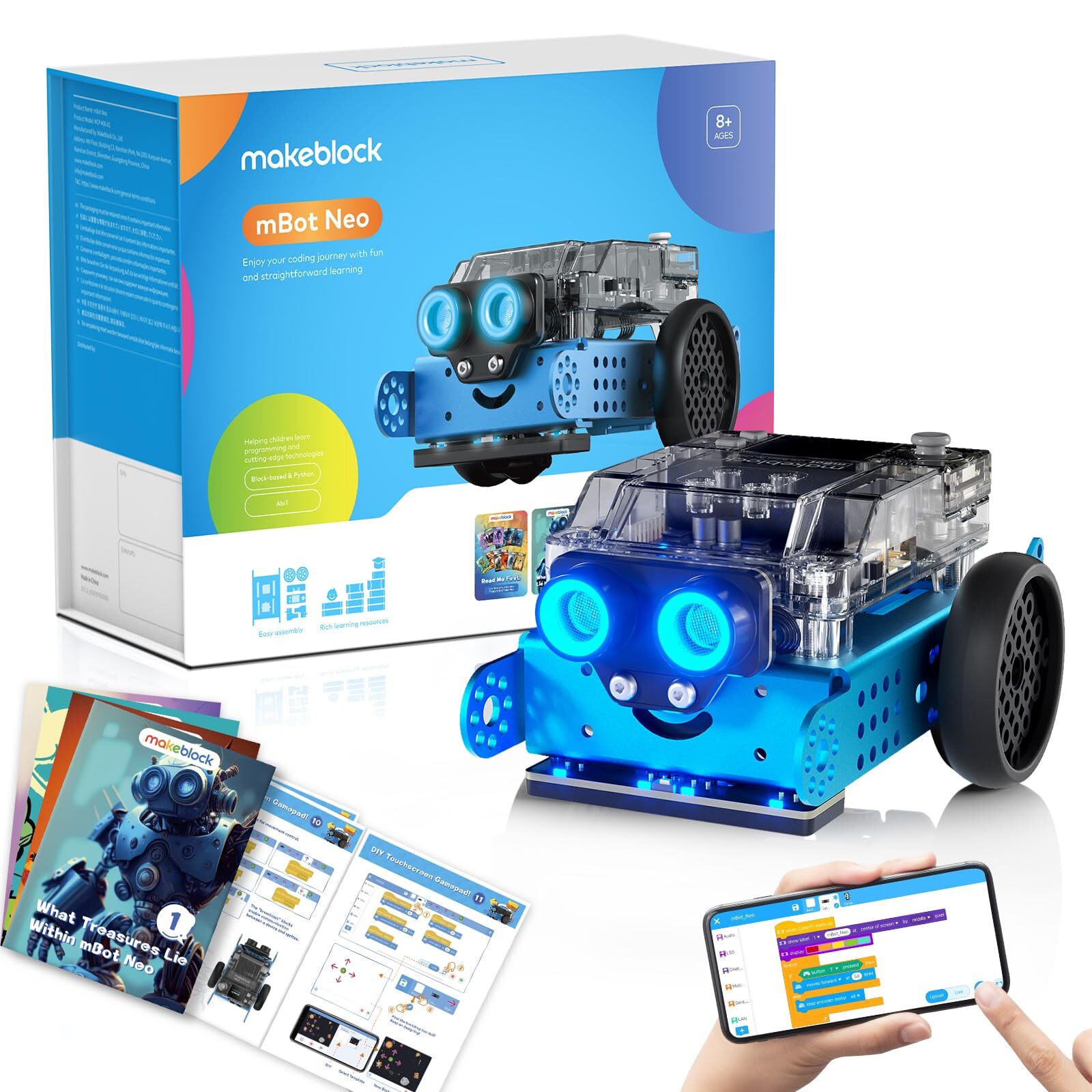 Makeblock mBot Neo Coding Robot for Kids AI Learning Robot