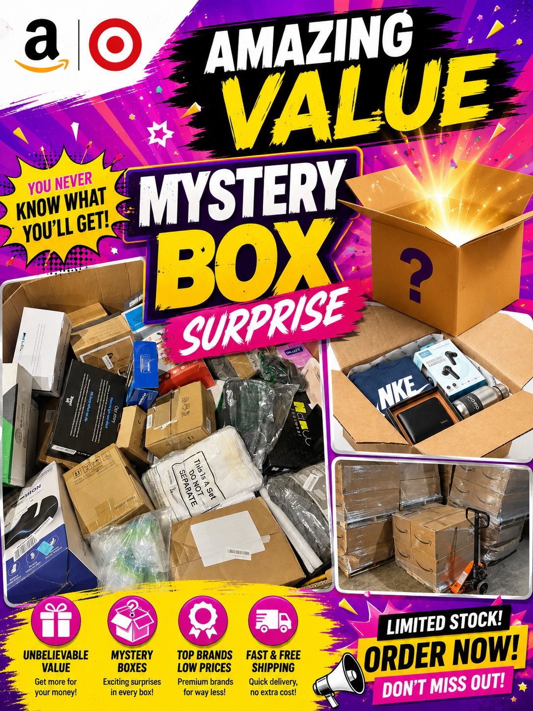 Target Treasure Hunter Bundle – Retail Overstock Discovery Box