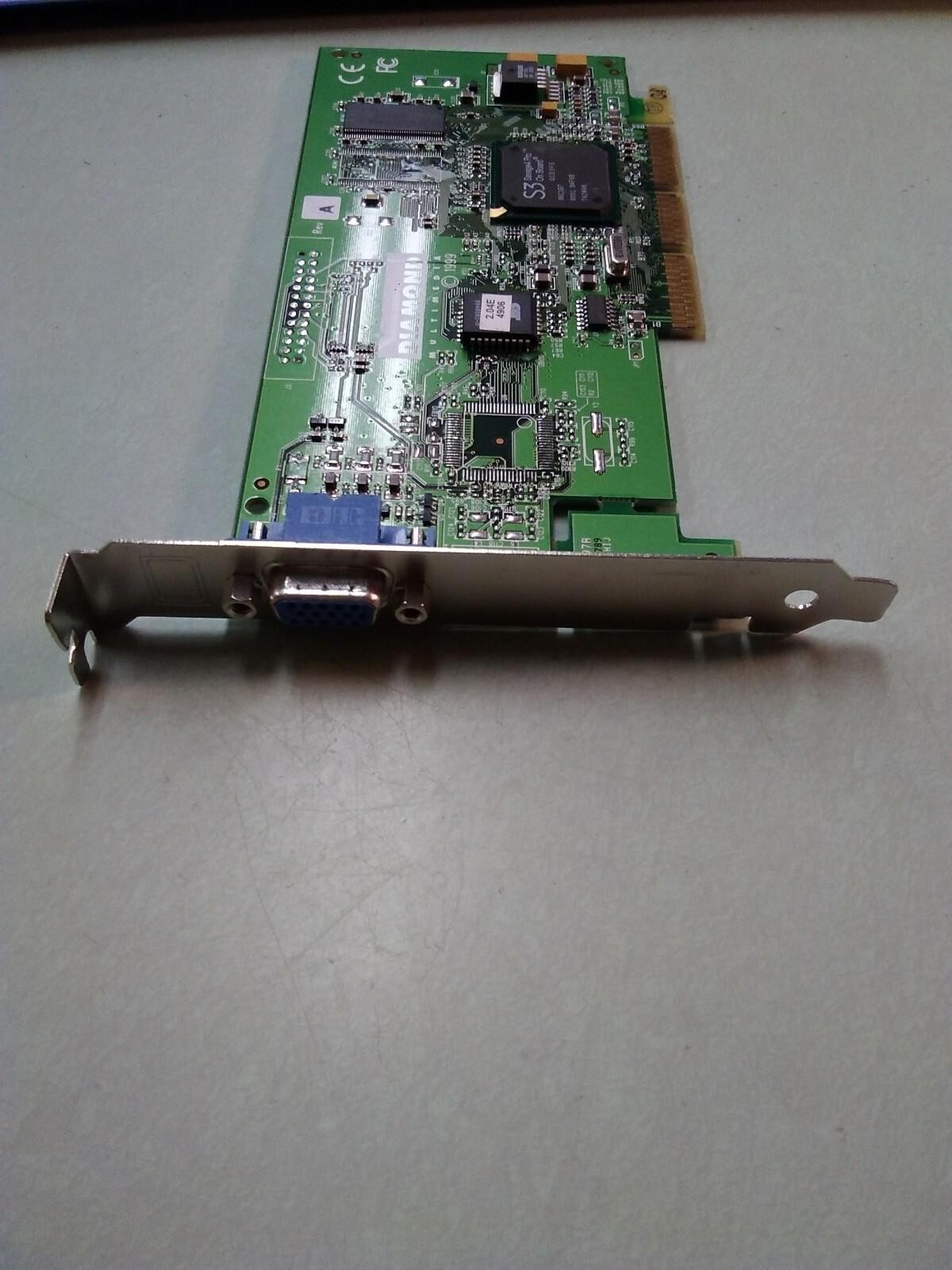 Diamond 8MB 4X Multimedia AGP Video Card 10K2940 22030570-001