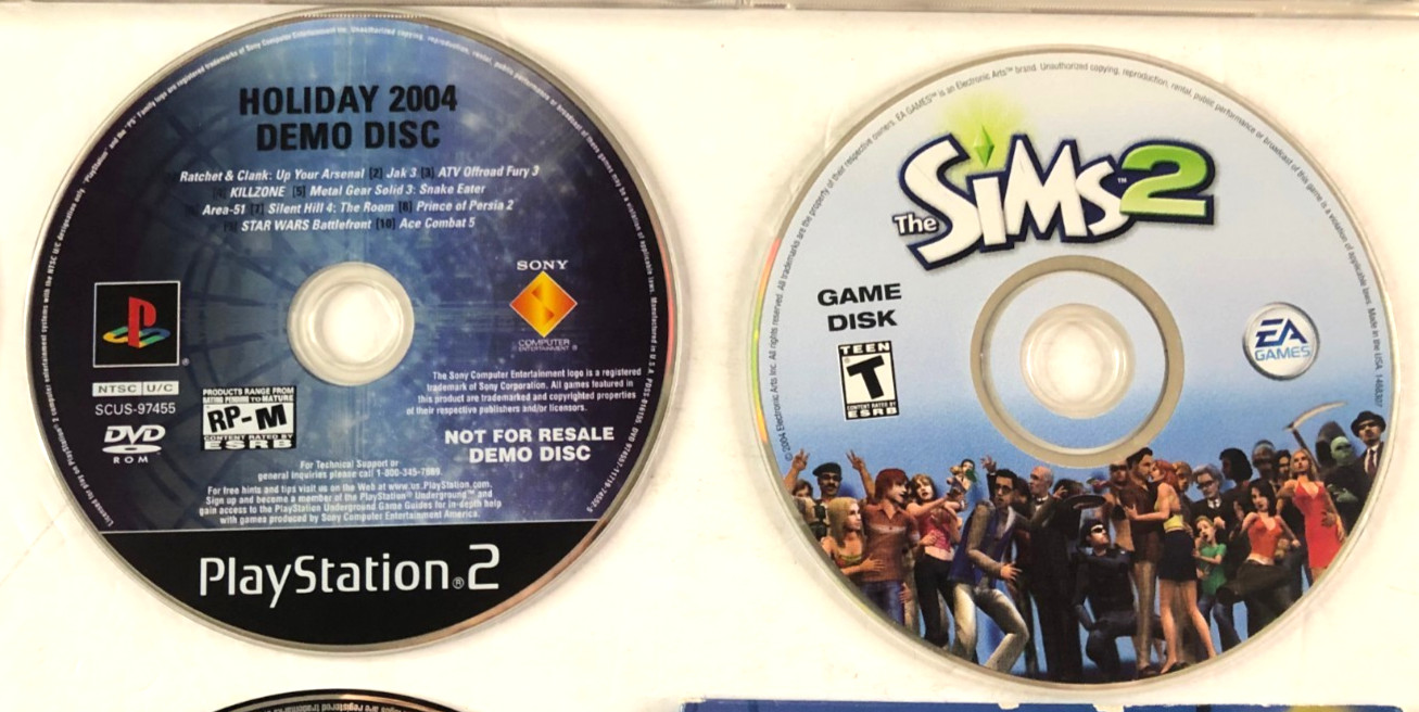 Lot of 9 Disks No Covers CD DVD Video Game Scratches AS-IS