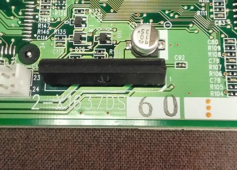 Sharp Engine Control Board TGII PCU PWB 2-X1637DS