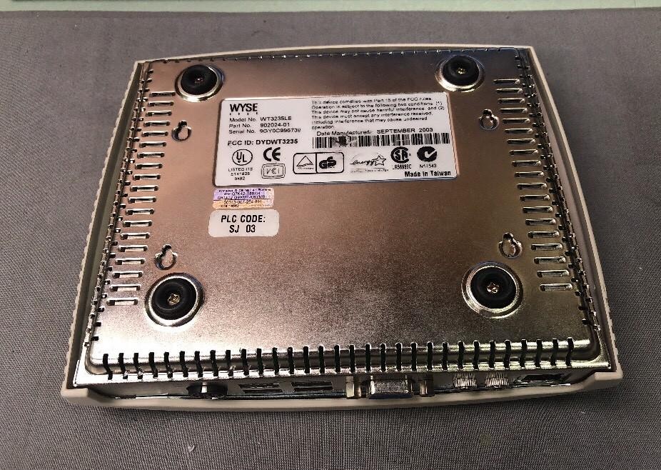 Wyse Winterm Thin Client WT3235LE 902024-01 WINDOWS CE. NET 4.1
