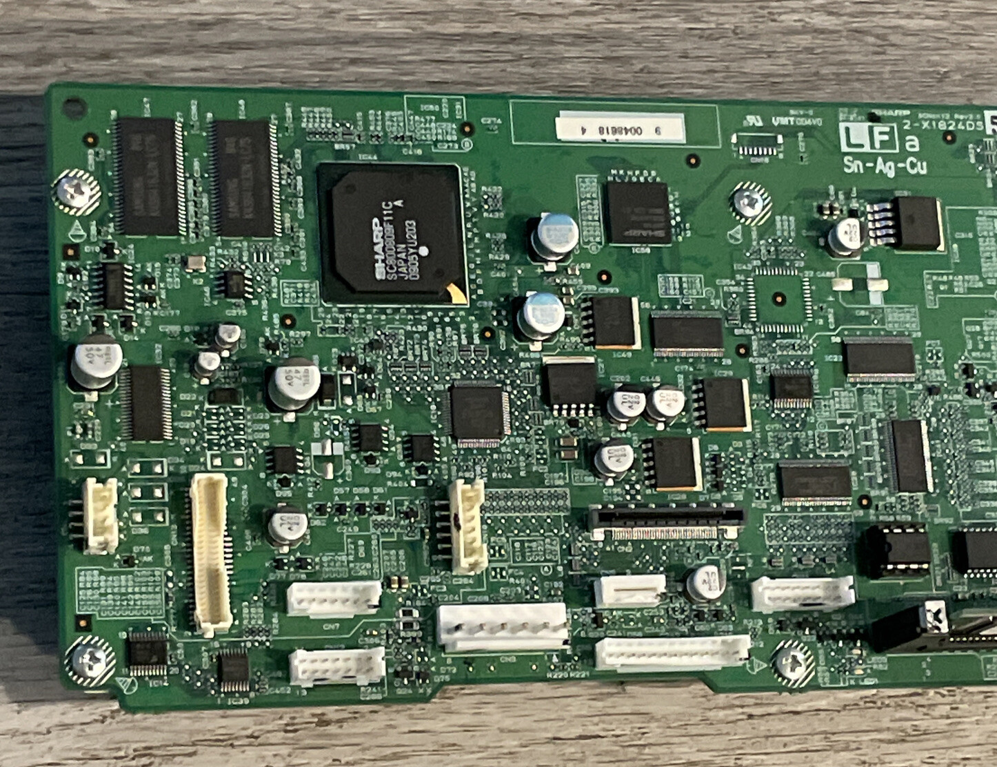 Lot 3 Sharp SN-Ag-Cu Rev 2.0 PRINTED CIRCUIT Board 2-x1824ds54 C3