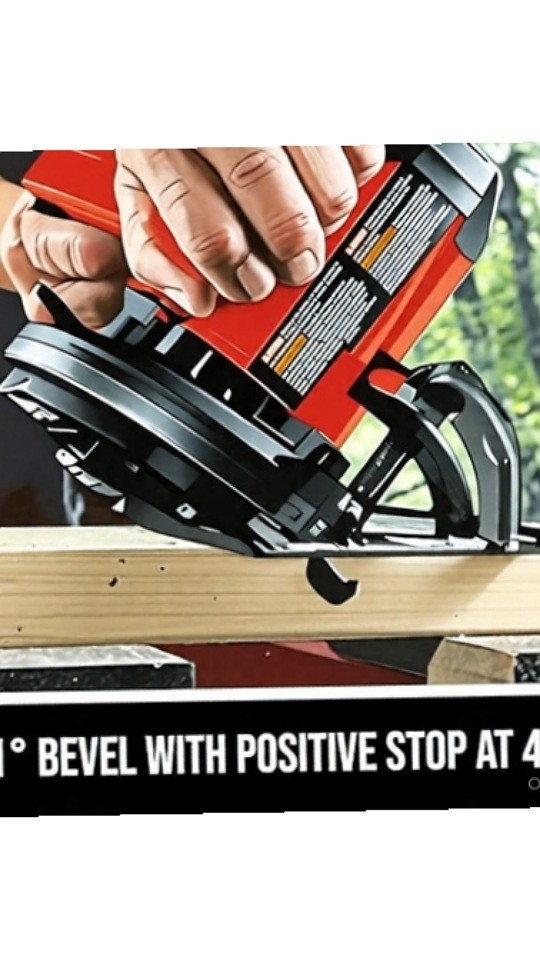 Skil 5080-01 13-Amp 7-1/4″ Circular Saw, Red
