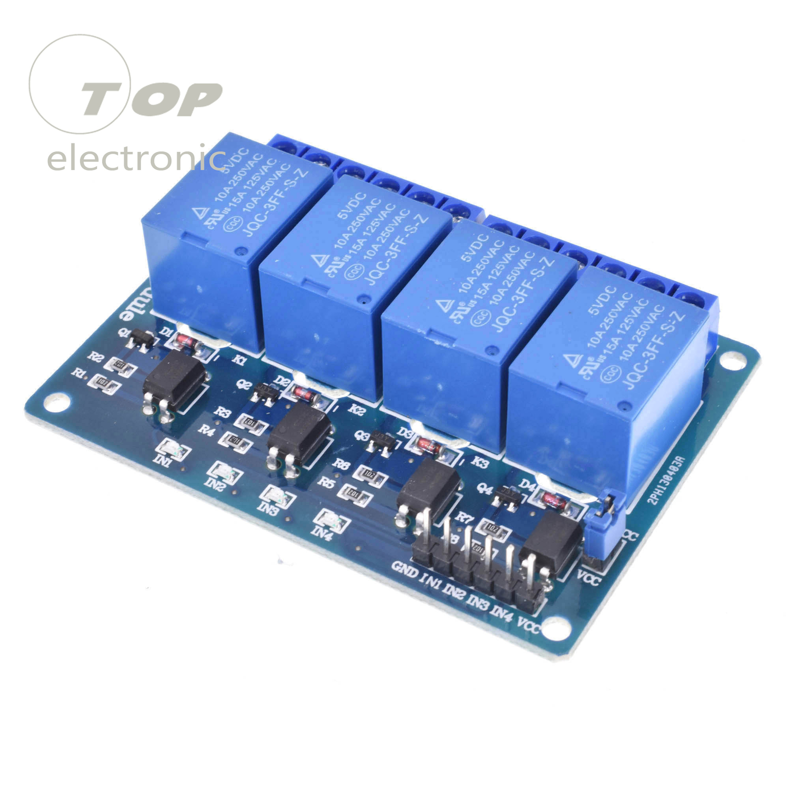 5V Four 4 Channel Relay Module With optocoupler For PIC AVR DSP ARM Arduino