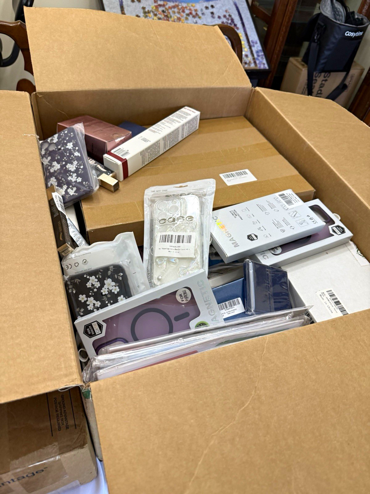 Mixed Lot Consumer Electronics Accessories Phone Cases MagSafe Compatible Box