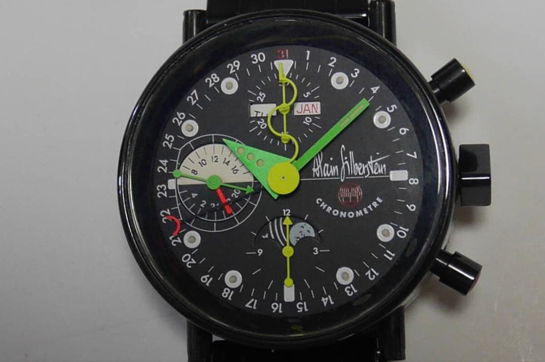 Alain Silberstein Chrono 2 Automatic Watch Limited Edition of 999 Pieces
