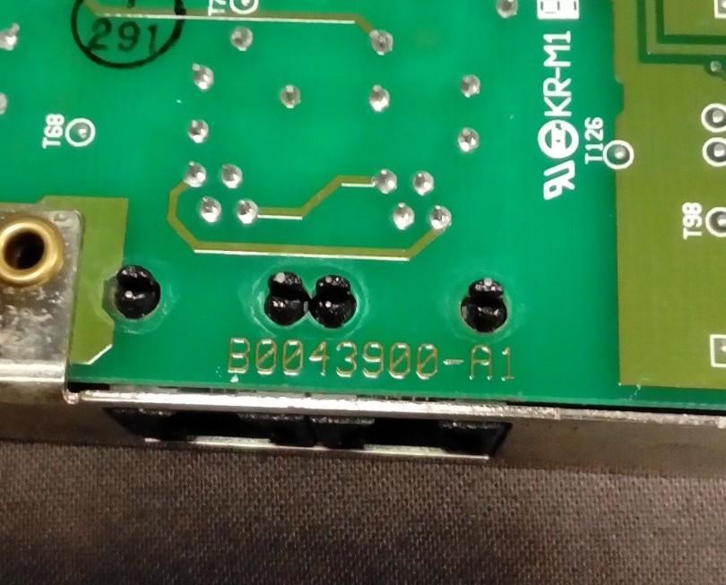 GENERIC CONTROL I/O BOARD B0043900-A1