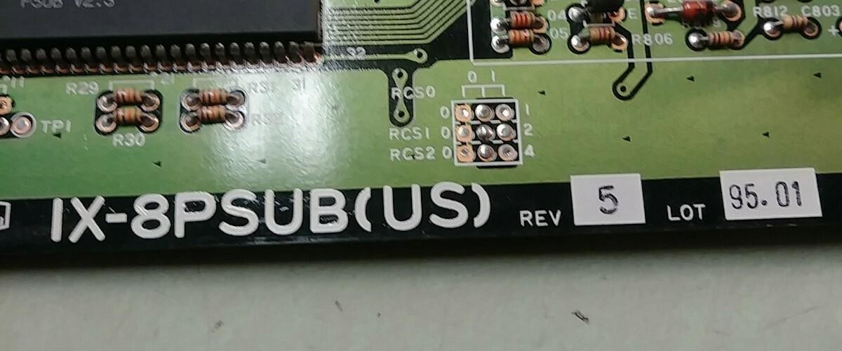 IWATSU ADIX IX-8PSUB CIRCUIT CARD