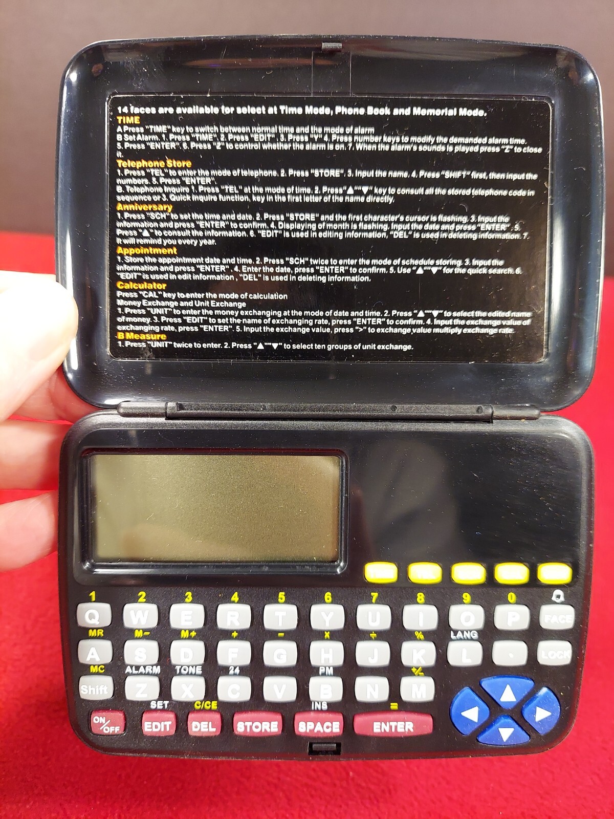 Lot Of 3 Pocket Electronic Organizers UNTESTED PARTS ONLY