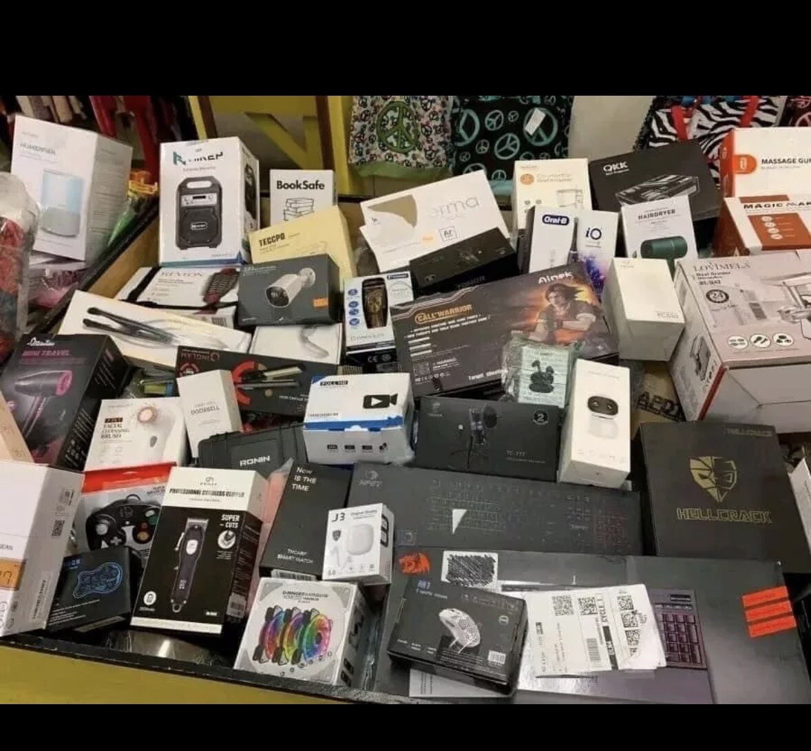 Mystery Clothing Loot & Electronic Box’