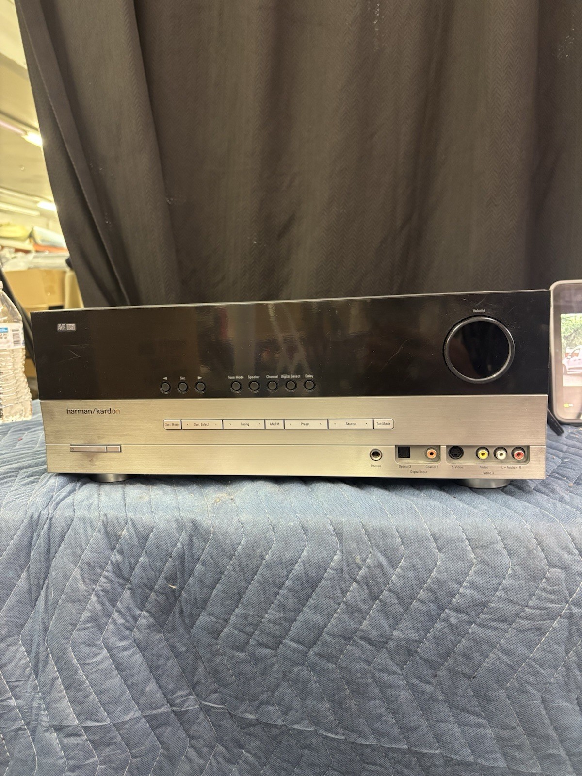 Harman Kardon AVR 145 5.1 200W Home Theater Stereo Receiver With Remote Untested