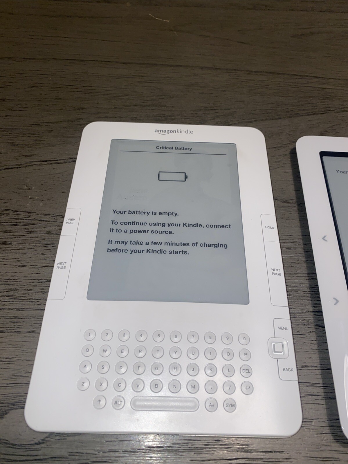 Amazon kindle Lot Of 2 Broken For Parts Or Repair As Is