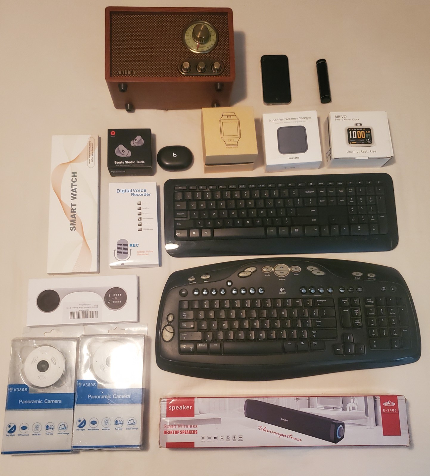 Bulk Lot of Mixed Consumer Electronics 16 Items – For Parts or Repair