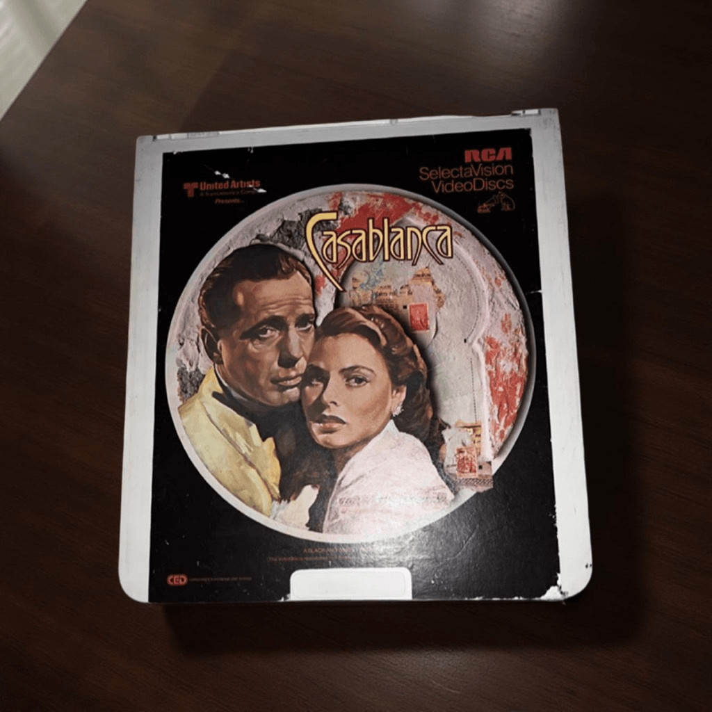 Vintage United Artist Casablanca RCA Selectavision Videodisc Video Disc
