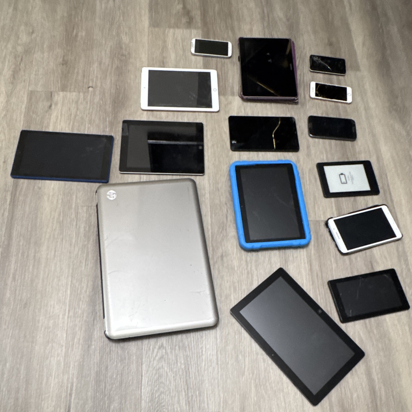 HP Samsung Mixed Lot Tablets, Smartphones & HP Laptop – Assorted Devices
