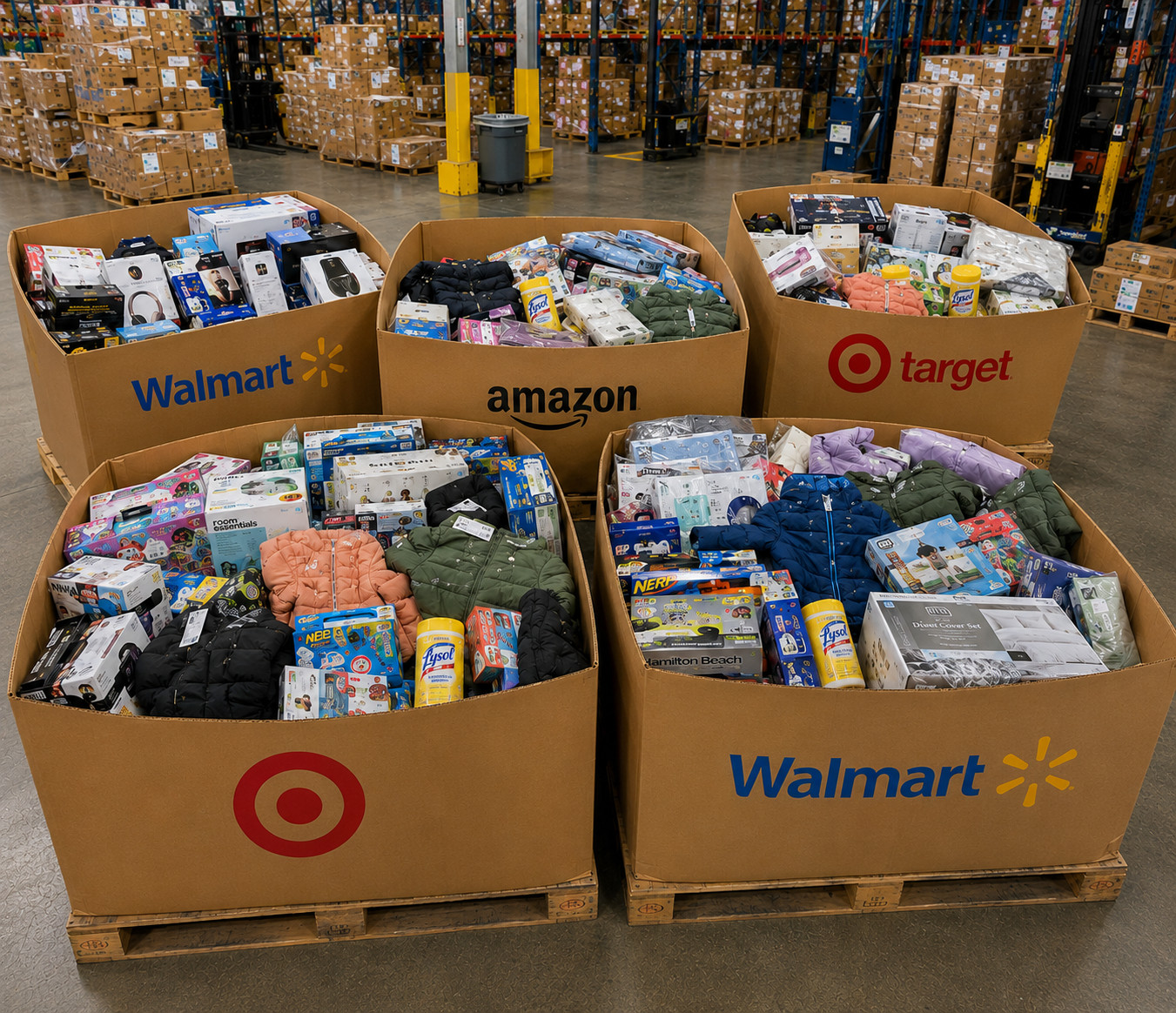 Amazon Liquidation Box – Mixed General Merchandise for Resale