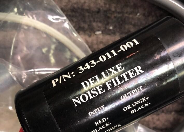 INDUSTRIAL DELUXE NOISE FILTER 343-011-001 PLUS CABLE 261-914-006 PLUS BRACKET