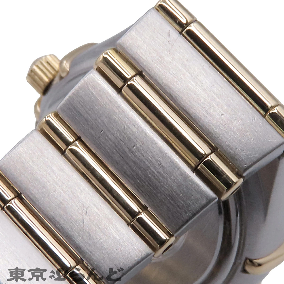 OMEGA Watch Constellation Stainless Steel 18K Yellow Gold Diamond Women’s