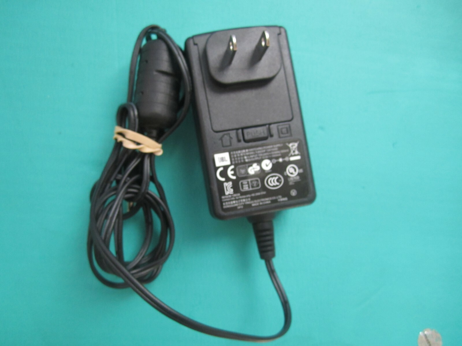 GENUINE JBL YJS020F-1201500D Flip Speaker AC Adapter BLACK Power Home Charger
