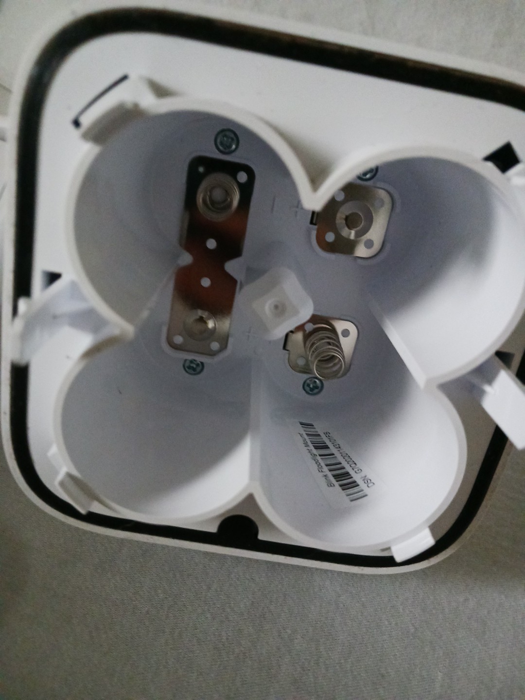 Lot of 2 Floodlight Mount Blink Beams Outdoor BAC044600U w/ Brackets NO CAMERAS