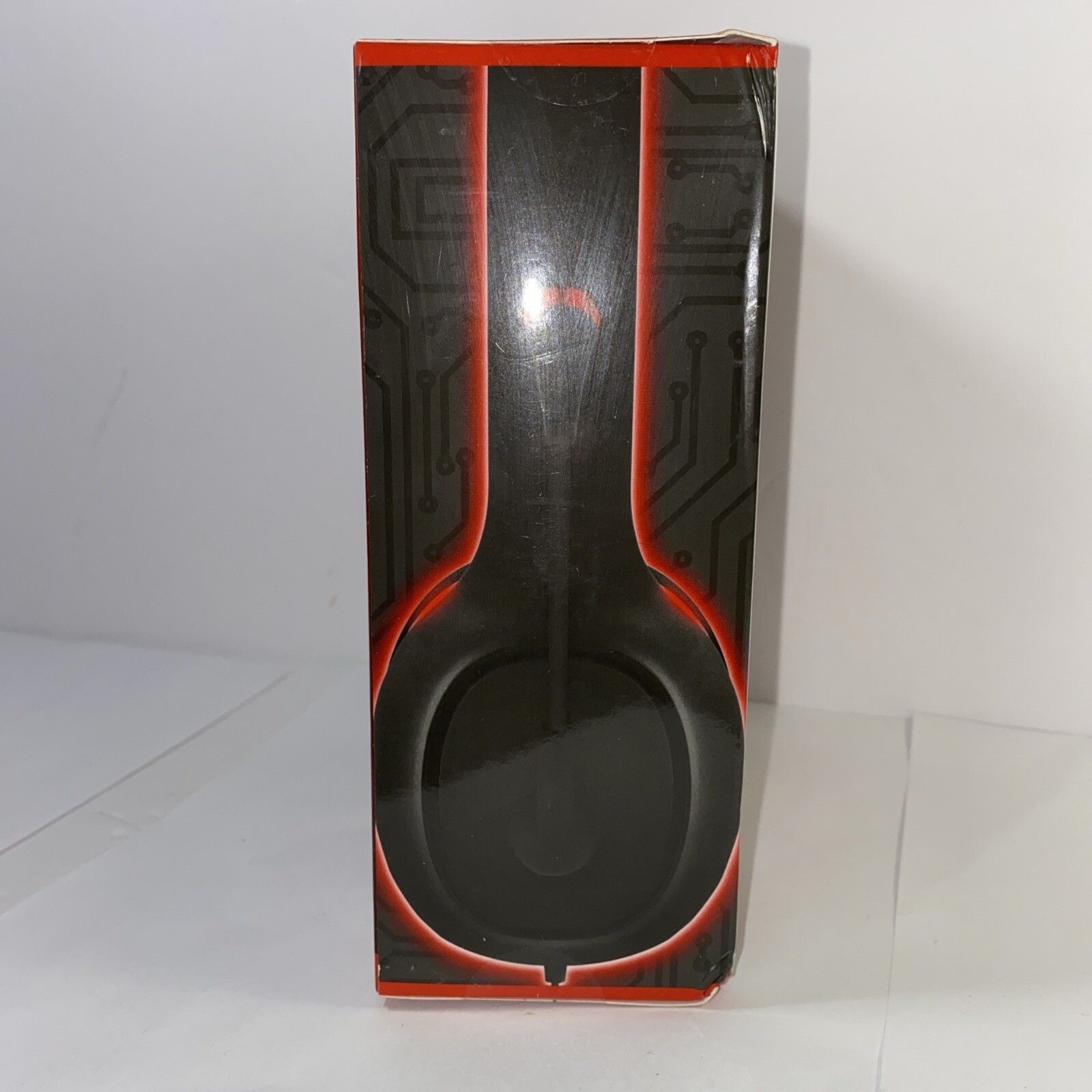 Sentry Pro Gaming Head Phones GX75 LED Light Up Set and mic Red New In Box