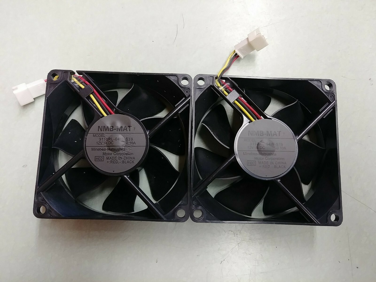 (2) NMB Cooling Fan 3110RL-04W-S19 BP31-00032A