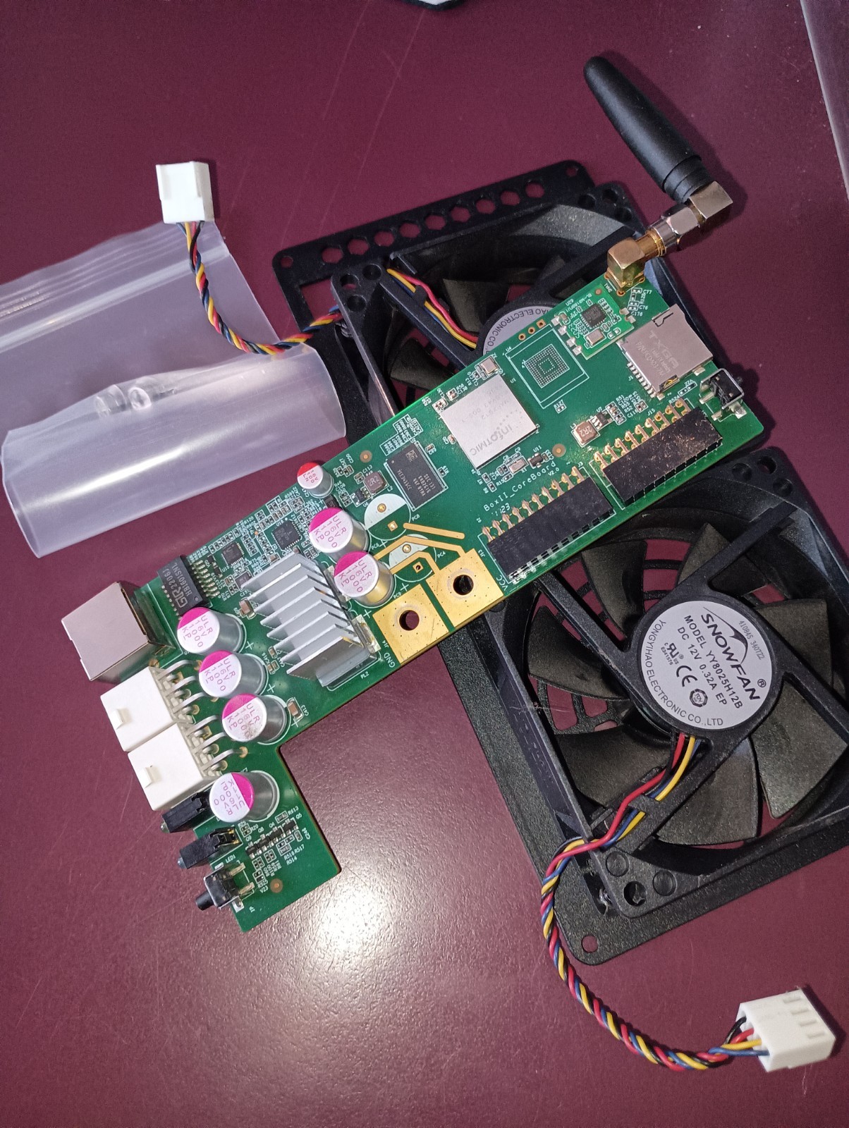 MiniDoge III Replacement Control Board & Fans Working Condition