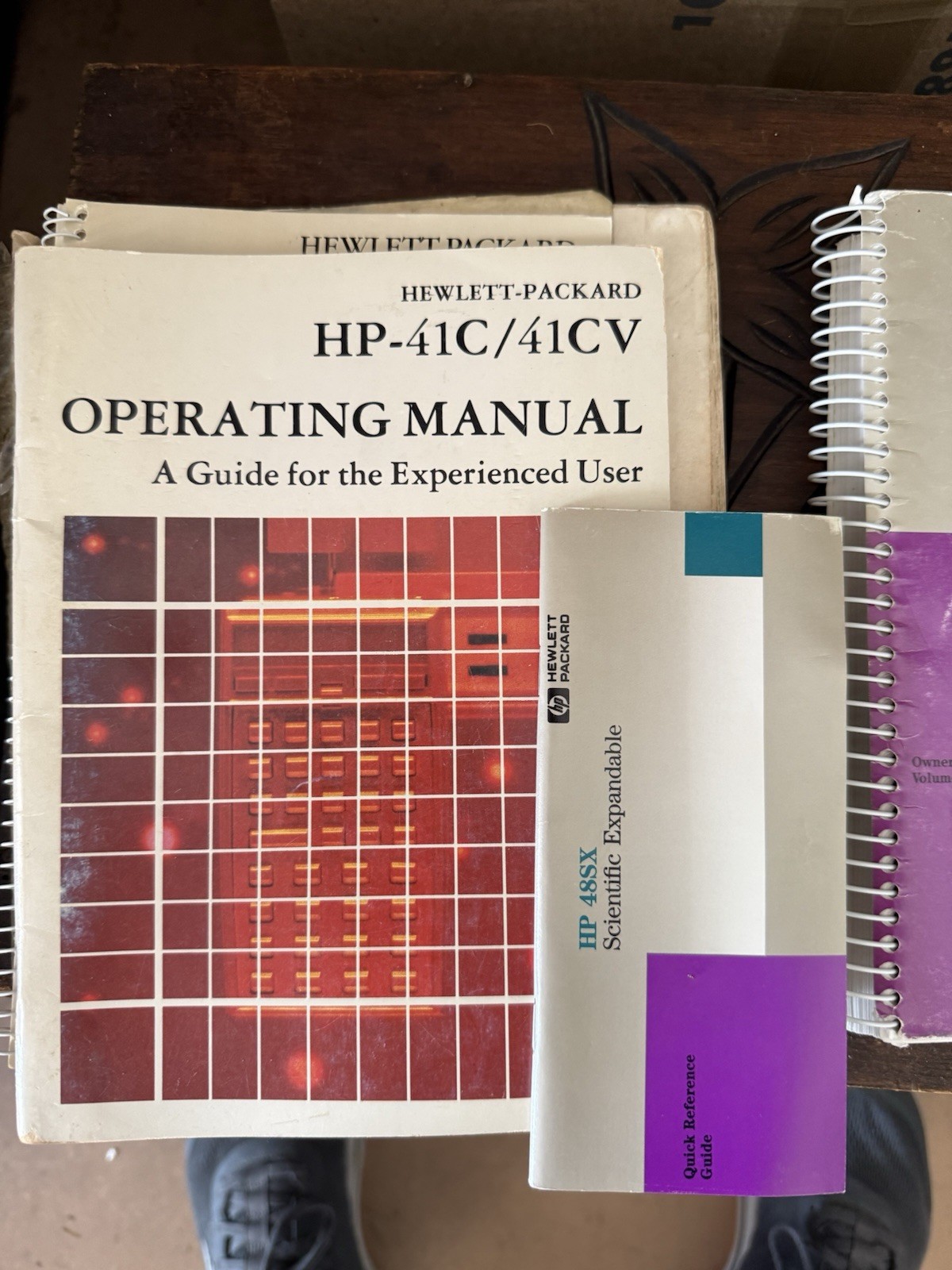 Hewlett-Packard HP-41C/41CV Mixed Lot w/ 82104A Card Reader, IR Printer