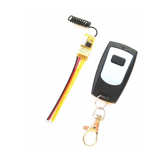 DC 3.7V 5V 6V 9V 12V Momentary Micro Remote Control Switch Mini Small Receiver