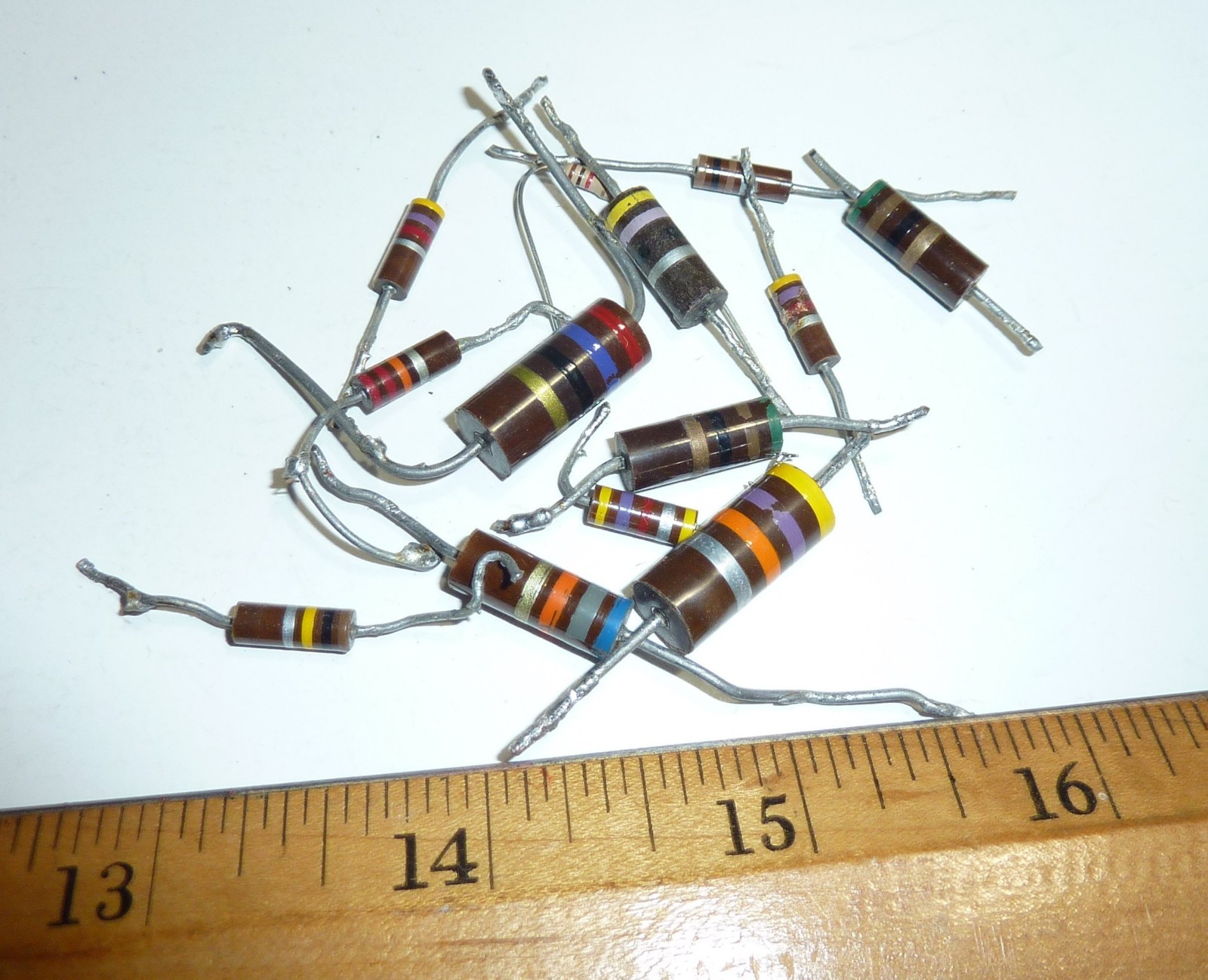 Vintage Radio Electronics Parts Lot Micamold Resistors Gears Switches Hardware