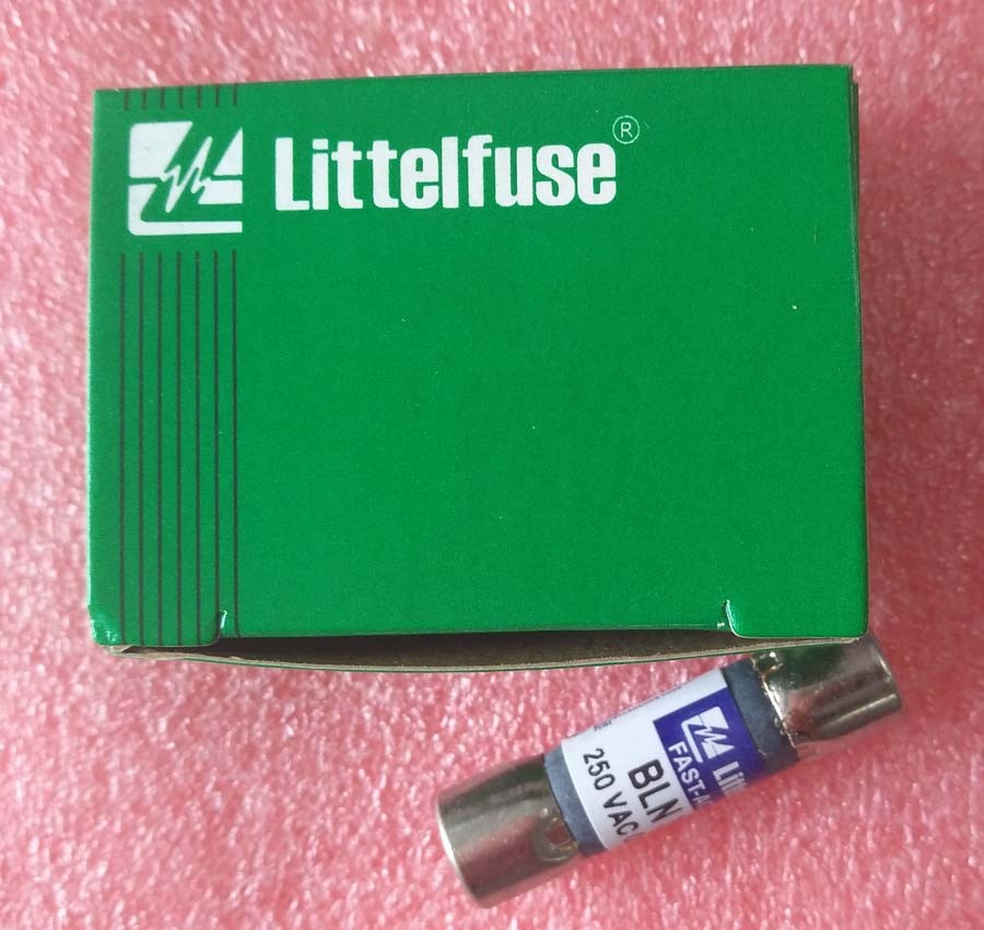 BLN 006 BLN 6A ( 6 Amp ) 250Vac Fast Acting Midget Fuse Littelfuse