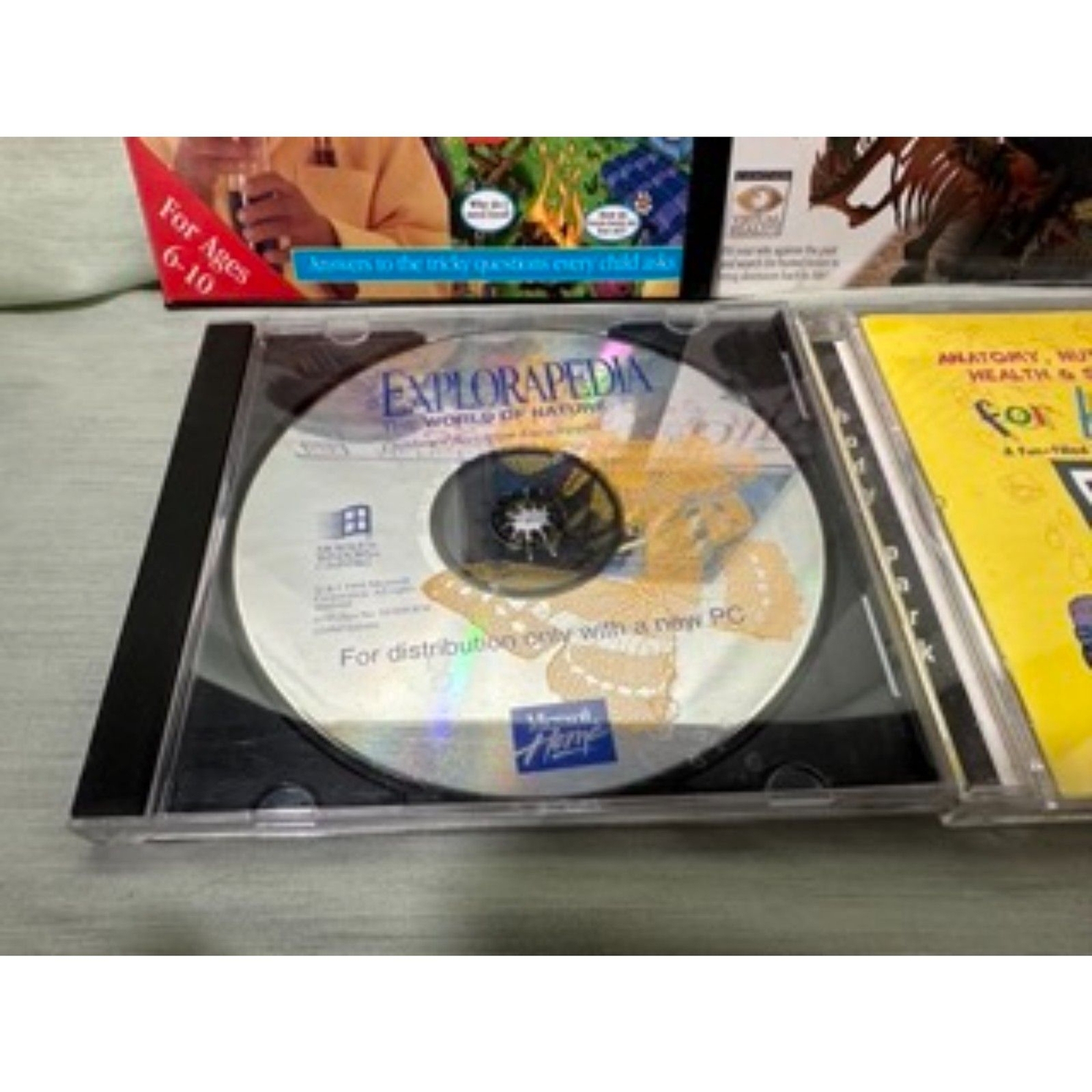 Vintage Computer Software Kids Science Lot