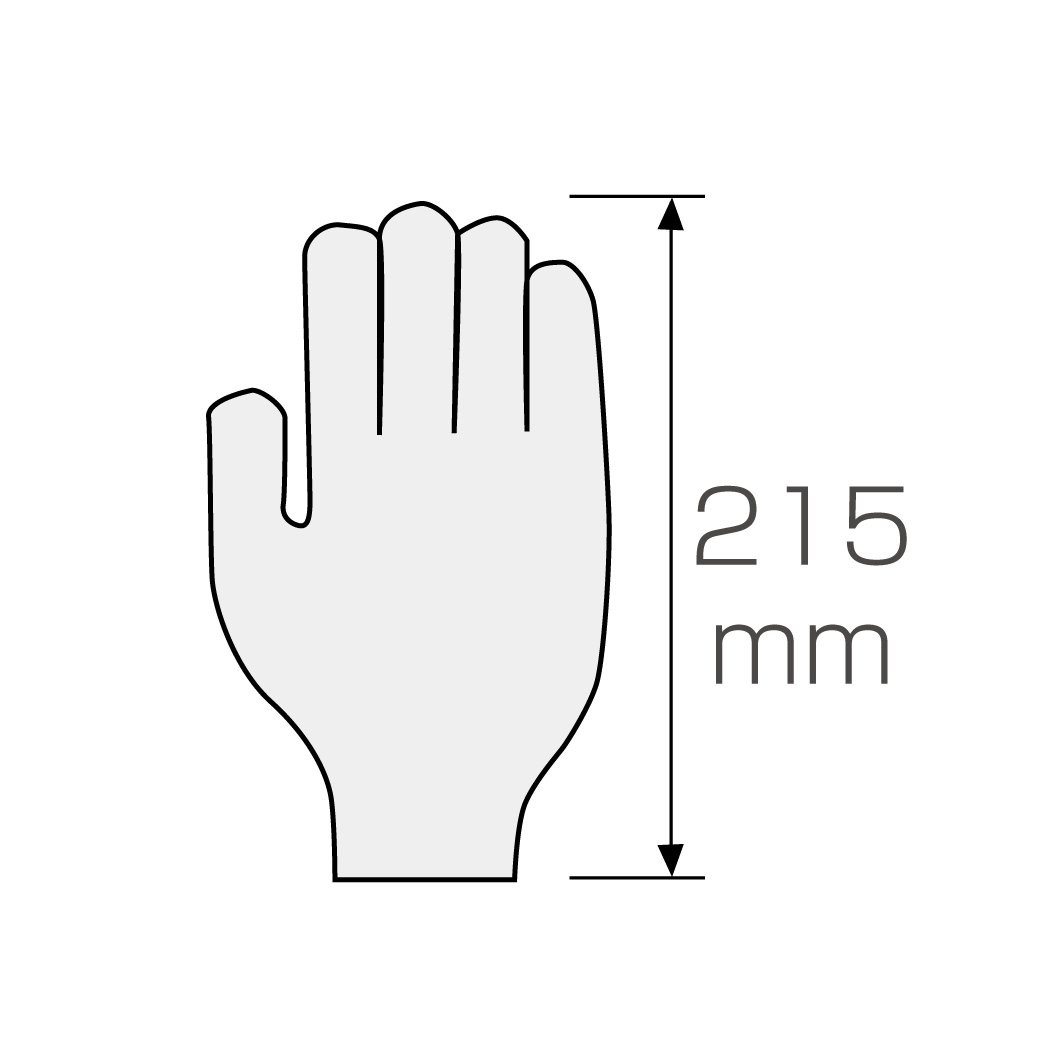 HOZAN ESD Gloves, Anti-Static, 10 Pairs, Size M, F-67-M
