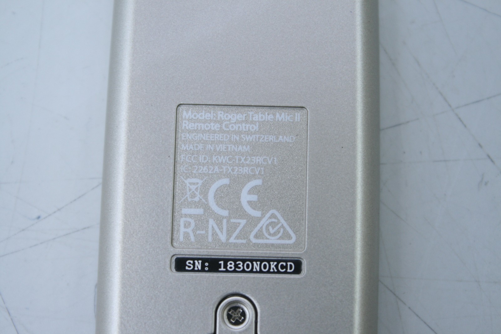 PHONAK ROGER TABLE MIC II REMOTE CONTROL FOR PARTS T7-D5