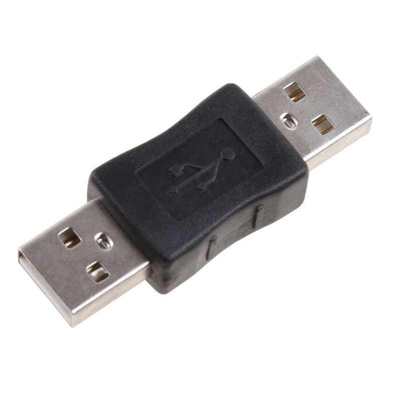 Quick Speed USB 2.0 Male to Male Adapter Fast Charge & Data Transfer Connector