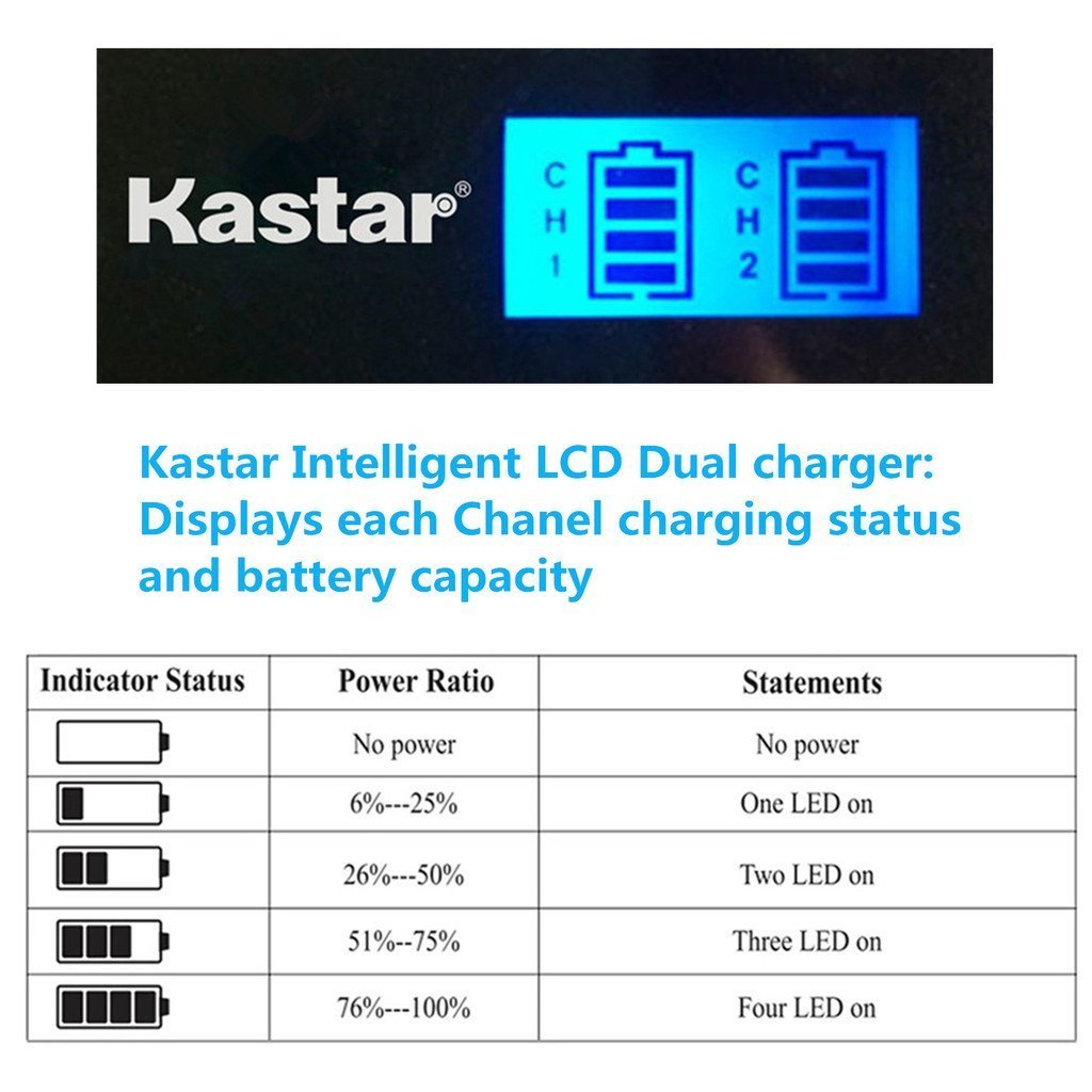 LPE17 LCD Dual Charger for Canon EOS M5 M6 77D 800D, Rebel SL2 T6s T7i, KISS X9i