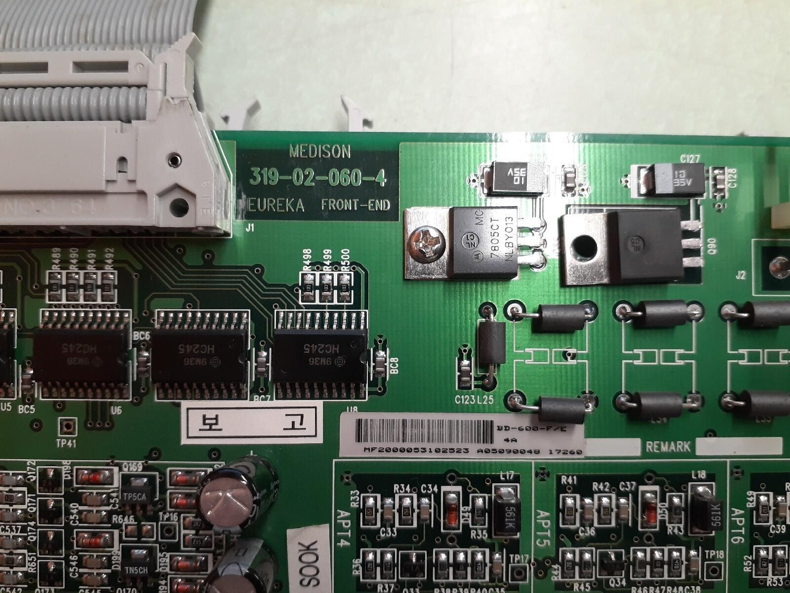 Medison 319-02-060-4 Eureka Front-End Board A05090048