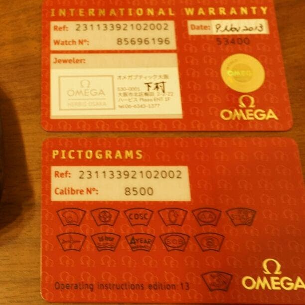 Omega Watch Seamaster/Aqua Terra/Co-Axial Chronometer Leather Auth Men’s w/Boxed