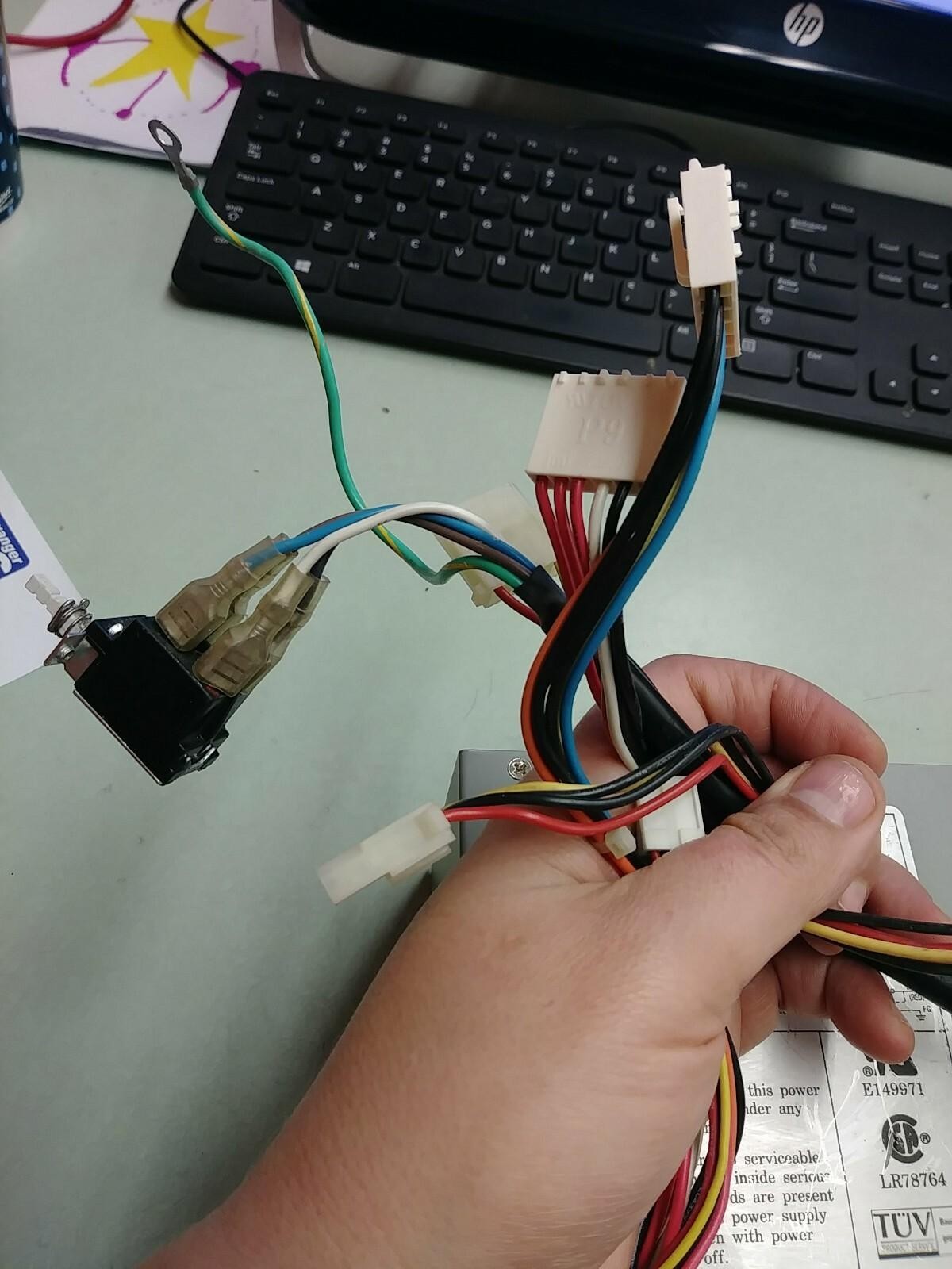 YA HSIN YH-1250AP 250W POWER SUPPLY