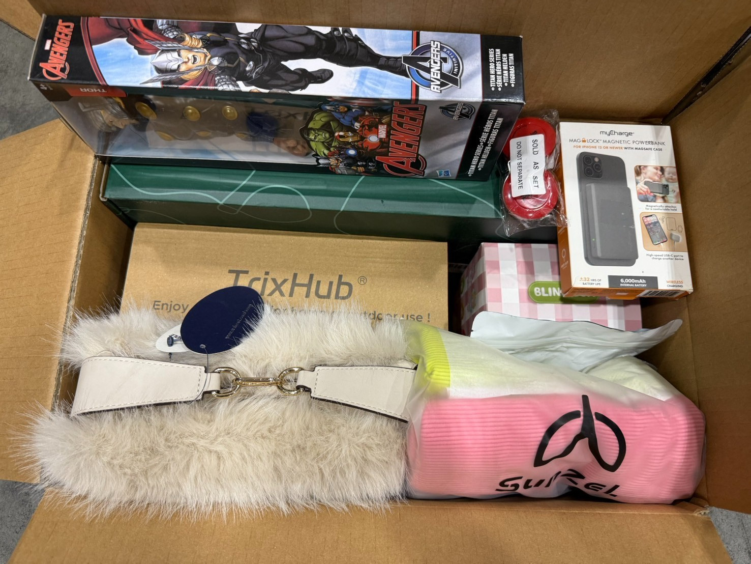 NEWAMAZON/TARGET/DHL LIQUIDATION (MYSTERY) BOX *LARGE* 18*12*10