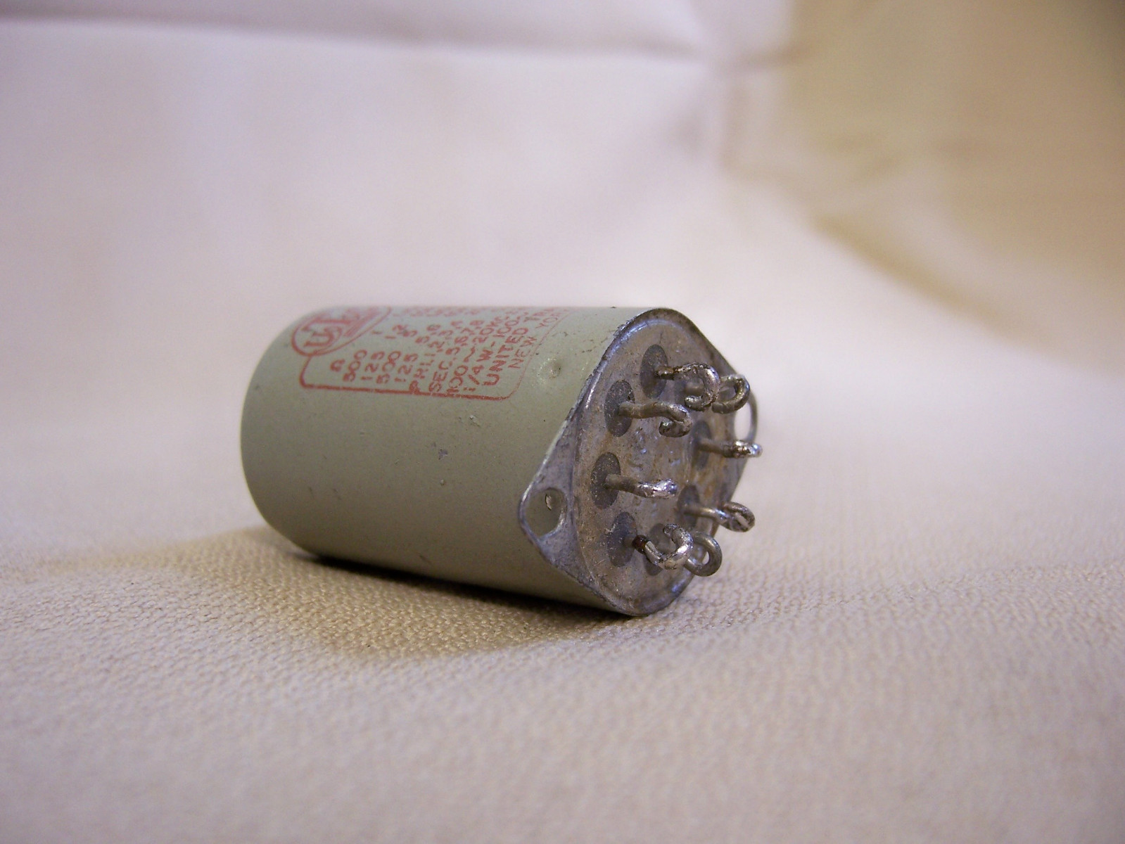VINTAGE UTC H-220 AUDIO TRANSFORMER 500-125 OHM TF4RX17YY UNITED TRANSFORMER
